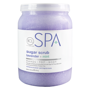 BCL SPA Sugar Scrub Lavender + Mint 64 oz (1.814 gr)