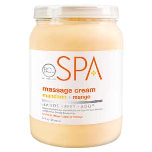 BCL SPA Massage Cream Mandarin + Mango 64 oz (1.814 gr)