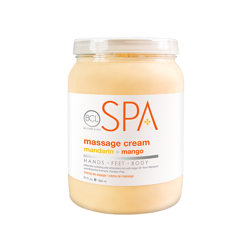 BCL SPA Massage Cream Mandarin + Mango 64 oz (1.814 gr)