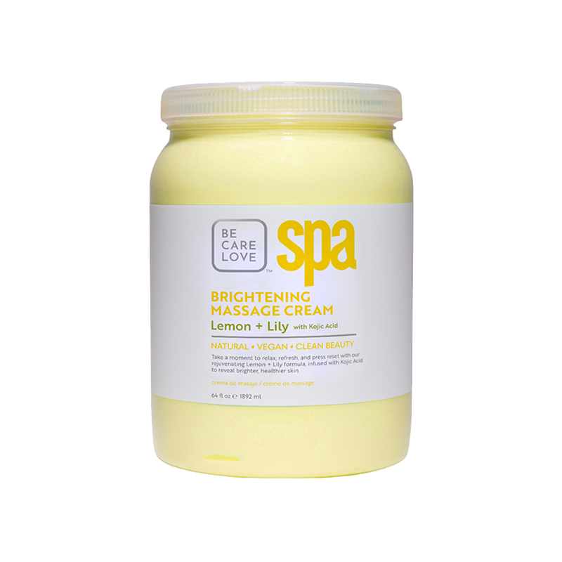 BCL SPA Massage Cream Lemon + Lily 64 oz (1.814 gr)