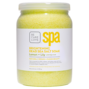 BCL SPA Dead Sea Salt Soak Lemon + Lily 64 oz (1.814 gr)