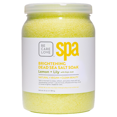 BCL SPA Dead Sea Salt Soak Lemon + Lily 64 oz (1.814 gr)