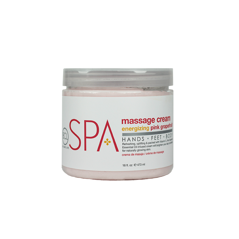 BCL SPA Massage Cream Pink Grapefruit 16 oz (454 gr)