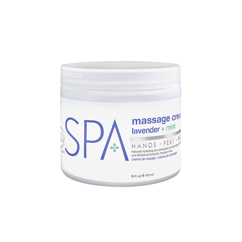 BCL SPA Massage Cream Lavender + Mint 16 oz (454 gr)