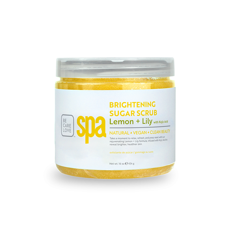 BCL SPA Sugar Scrub Lemon + Lily 16 oz (454 gr)