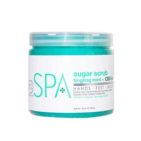BCL SPA Sugar Scrub CBD 16 oz (454 gr)