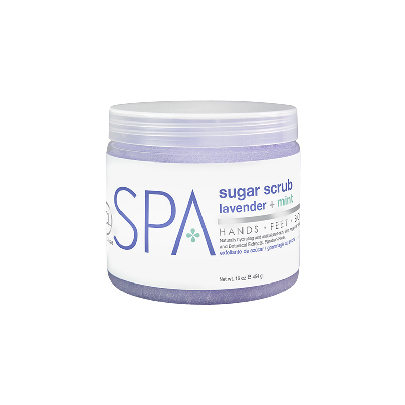 BCL SPA Sugar Scrub Lavender + Mint 16 oz (454 gr)