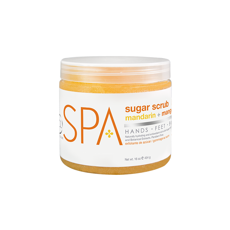 BCL SPA Sugar Scrub Mandarin + Mango 16 oz (454 gr)