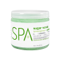 BCL SPA Sugar Scrub Lemongrass + Green Tea 16 oz (454 gr)