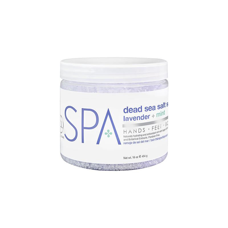 BCL SPA Dead Sea Salt Soak Lavender + Mint 16 oz (454 gr)