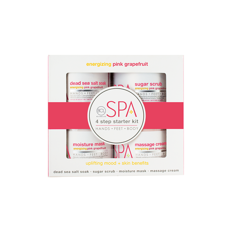 BCL SPA Pink Grapefruit 4 Step Starter Kit