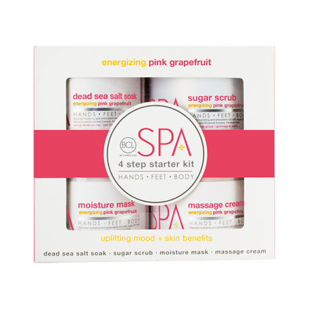 BCL SPA Pink Grapefruit 4 Step Starter Kit