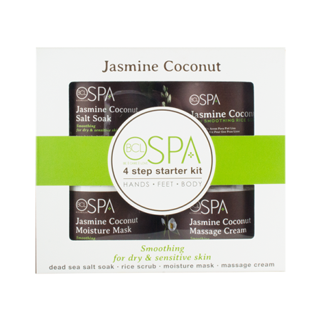 BCL SPA Jasmine Coconut Skin Smoothing 4 Step Starter Kit