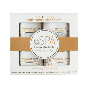 BCL SPA Milk + Honey with White Chocolate 4 Step Starter Kit