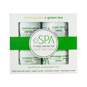 BCL SPA Lemongrass + Green Tea 4 Step Starter Kit
