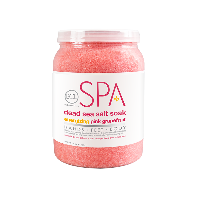 BCL SPA Dead Sea Salt Soak Pink Grapefruit 64 oz (1.814 gr)