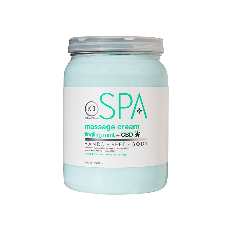 BCL SPA Massage Cream CBD 64 oz (1.814 gr)