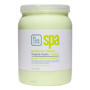 BCL SPA Massage Cream Tropical Mojito + CBD 64 oz (1.814 gr)