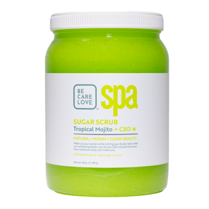 BCL SPA Sugar Scrub Tropical Mojito + CBD 64 oz (1.814 gr)