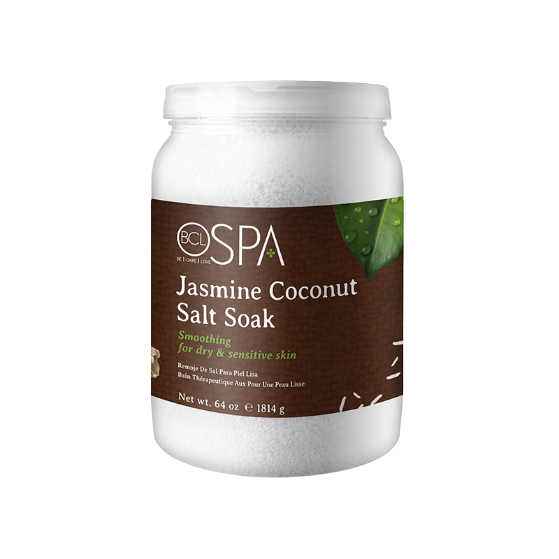 BCL SPA Jasmine Coconut Salt Soak 64 oz (1.814 gr)