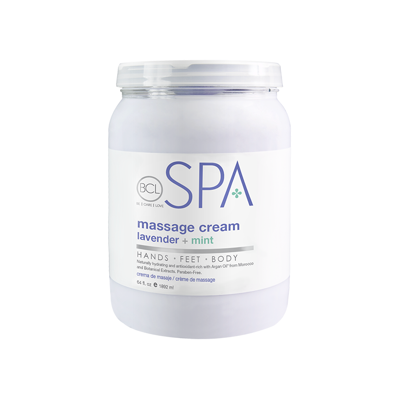 BCL SPA Massage Cream Lavender + Mint  64 oz (1.814 gr)